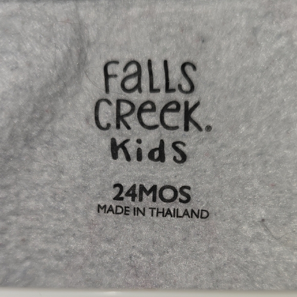 Falls Creek Gray and Blue Flowers And Rainbows Set Sizes 24 & 18 Months LOT K - Picture 2 of 5